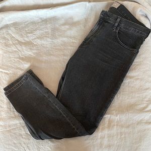 Everlane Midrise Jean, charcoal